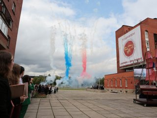 День знаний в СПбГУП. Фото: Ольга Мерзлякова / «Научная Россия»