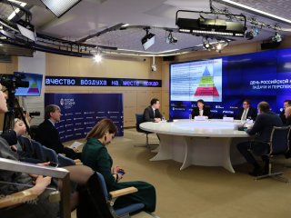 Пресс-конференция в Международном мультимедийном пресс-центре МИА «Россия сегодня», посвященная Дню российской науки. Фото: Ольга Мерзлякова / «Научная Россия»