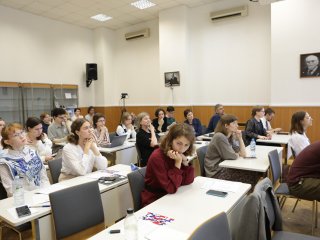 Конференция по экспериментальной лингвистике прошла в вычислительном центре МГУ. Фото: Ольга Мерзлякова / Научная Россия