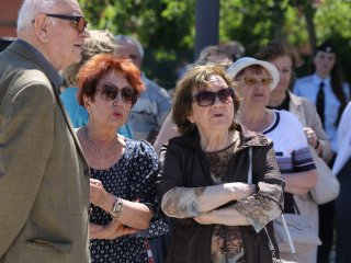 Открытие скульптуры "Сингулярность" в Черноголовке. Фото: Ольга Мерзлякова