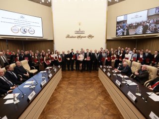 Заседание президиума РАН 07.02.2023. Фото: Николай Малахин / «Научная Россия»