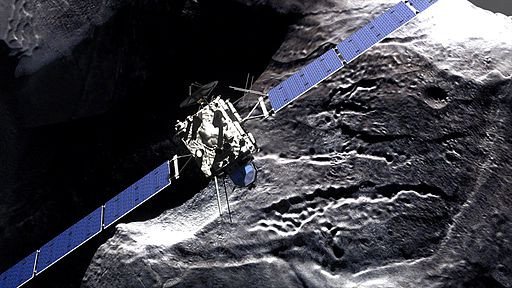 Rosetta выходит на орбиту