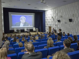 Дискуссия ученых, посвященная памяти академика К.Г. Скрябина. Фото: Ольга Мерзлякова / «Научная Россия»