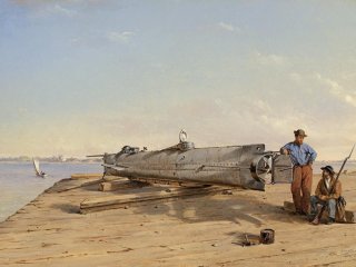 17 февраля 1864 года. Первое боевое применение подводной лодки