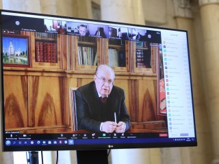 Виктор Садовничий: "В большом количестве предложений надо найти самоорганизацию". Фото: Андрей Луфт/Научная Россия