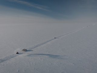 Санно-гусеничный поход Прогресс-Восток-2. Фото: ОАО «Запсибгазпром»