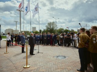 Открытие кластера «Образовательный» научно-технологической Долины МГУ. Фото: Елена Либрик / «Научная Россия»