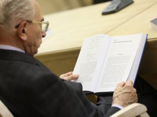 Презентация монографии «Преодолевая пределы роста. Доклад Римскому клубу». Фото: Елена Либрик / «Научная Россия»