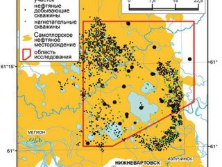 Обзорная карта территории исследований. Иллюстрация предоставлена М.В. Вашуриной