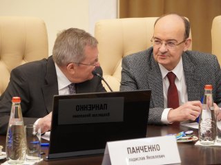 Первое заседание президиумов четырех академий. Фото: Марианна Еркнапешян / «Научная Россия»