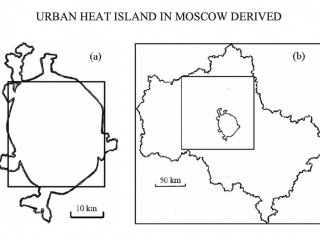 Географы исследовали «поверхностный остров тепла» в Москве